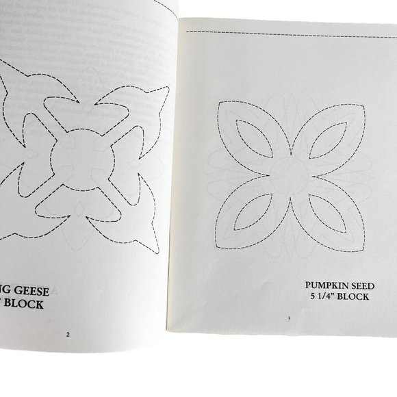 Quilting Designs From Grandmas Attic Book Softcover Chandler Donahue 1994 VTG - Picture 4 of 8